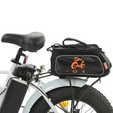 ECOTRIC Cycling Bicycle Rear Rack Bag Waterproof Bike Trunk Pannier Saddle Bag