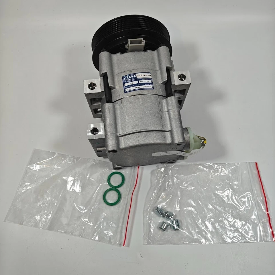 Compresor de aire acondicionado UAV 35110C para Ford Focus 2003 2004 2005 2006 2007 2,3 L 2,0 L Foto 2 de 3