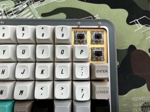 !!!US SELLER!! 59 key hot-swappable mechanical keyboard, cherry brown switches - Picture 7 of 9