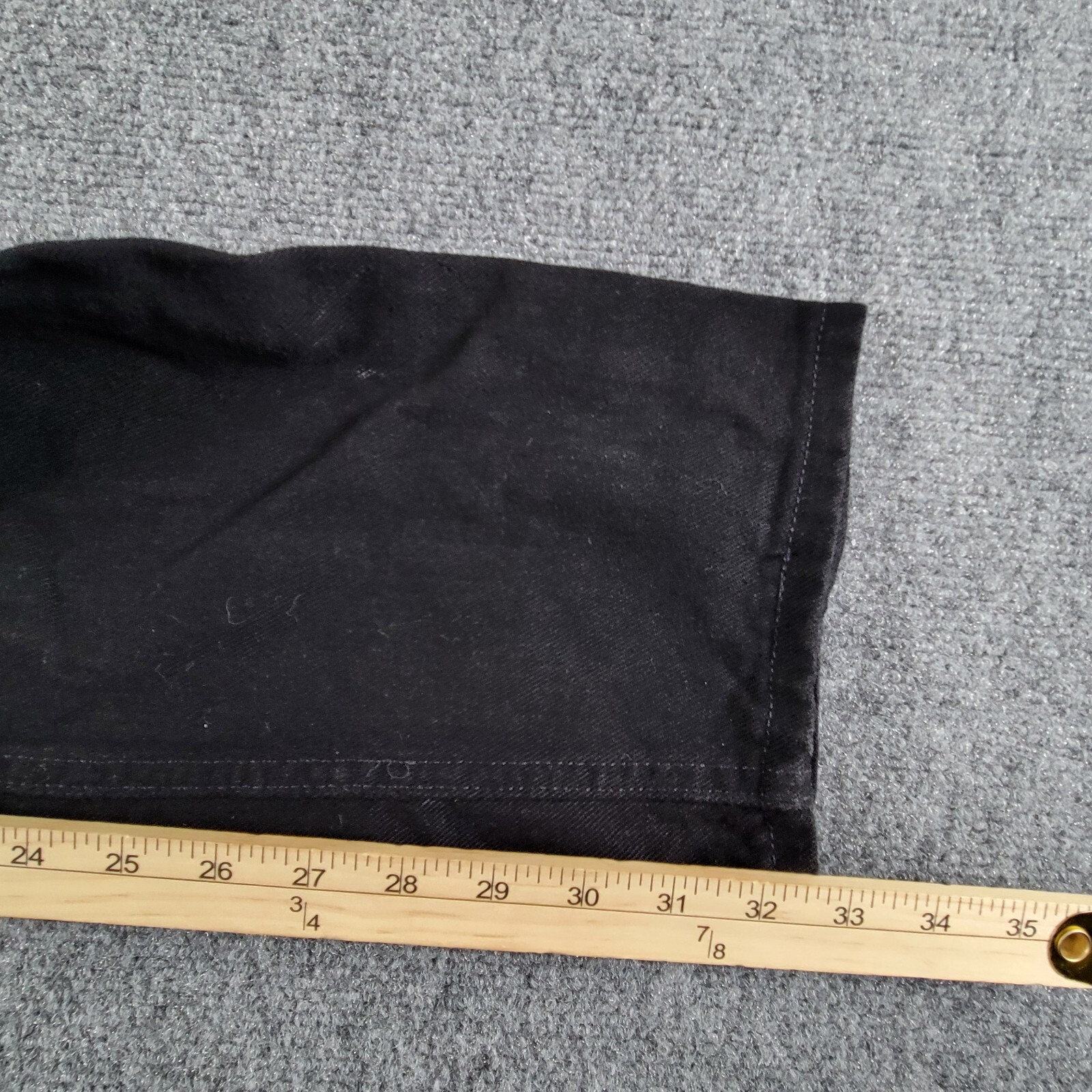 Calvin Klein Womens Jeans (10 Label) Missy Straight Leg Black 5 Pocket NWOT thumbnail 6