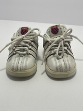 K-Swiss White Infants Shoes Size 4.5 White Tie Up Lace Up