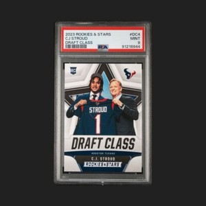 2023 Cj Stroud Rookies And Stars Draft Class #DC-4 PSA 9