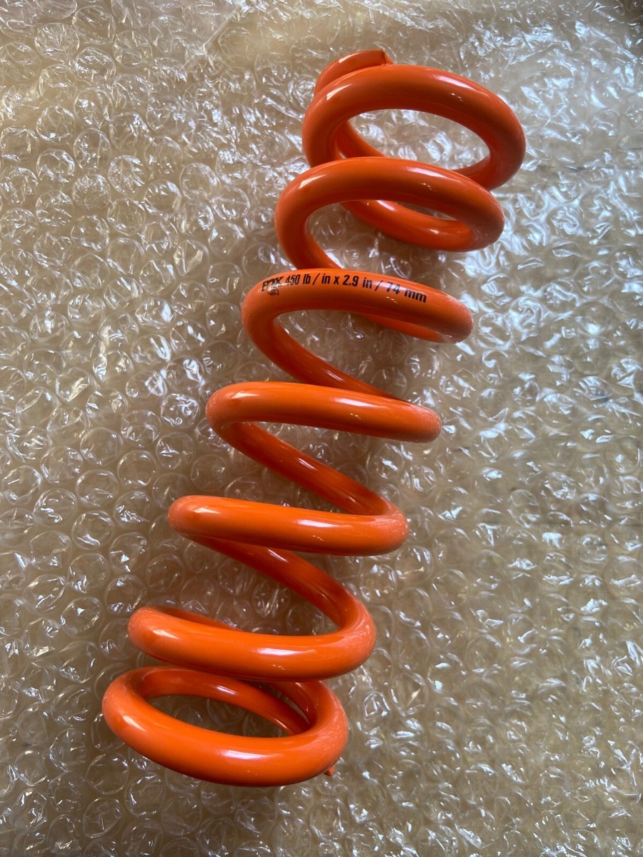 New FOX SLS Coil Rear Shock Spring 450lbs x 2.9