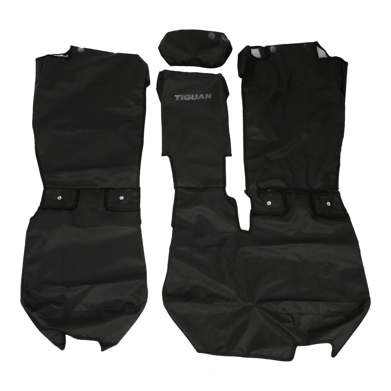 Cubierta de asiento trasero negra para Volkswagen Tiguan 2018-2023 (N/P OEM)