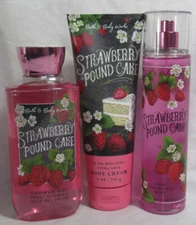 Bath & Body Works Shower Gel Cream Fragrance Mist Lot Set of 3 u pick scent