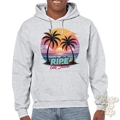 RIPE EAST SUSSEX HOODIE - Retro Miami Beach Style lustige Sommerparodie