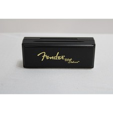 Fender Blues Deluxe Harmonica Key of F 10 Hole Diatonic with Case Silver Black