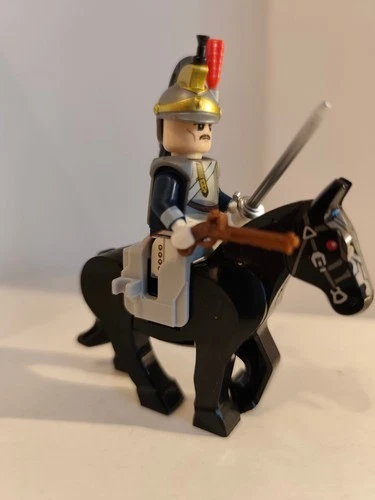 Lego custom soldier FRENCH cuirassier Napoleon