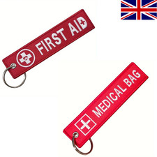 Medical Bag Keyring, Bag Tag, First Aid, Medic Bag Identification First Aid Kit