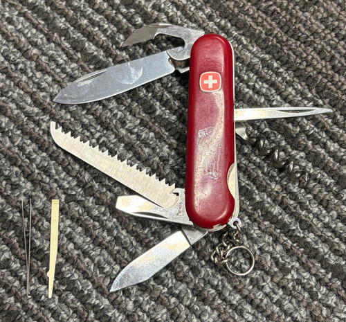 Wenger Delemont Backpacker II Red Swiss Army Knife