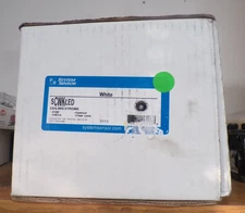 NEW SYSTEM SENSOR SCWKLED OUTDOOR CEILING STROBE FIRE CLEAR LENS WHITE