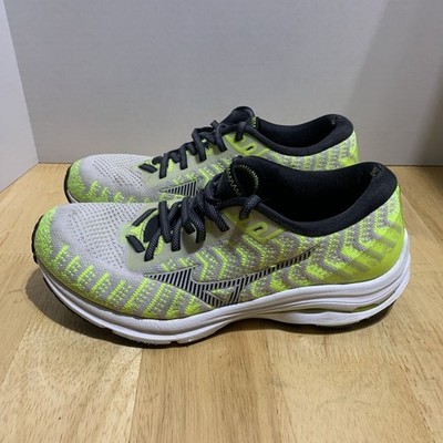 Mizuno Wave Rider 24 Waveknit Men's Running Shoes Walking  J1GC207516 Size 7.5
