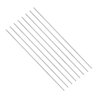 8 pcs 2.5mm Dia 153mm Length GR5 Metal Solid TC4 Titanium Round Bar[0.1 x 6IN]