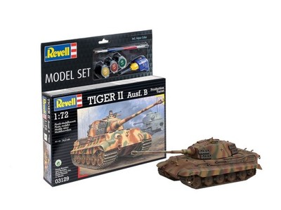 Revell - Tiger II Ausf. B Model Set 1/72 63129