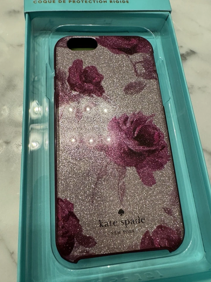 New Kate Spade Rose Symphony iPhone Case 7 Plus WIRU0662 - Multi - Image 2 of 4