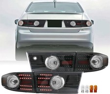 USR DEPO 03-05 Accord UPGRADE JDM Black Housing LED Upgrade Rear Tail Lights...