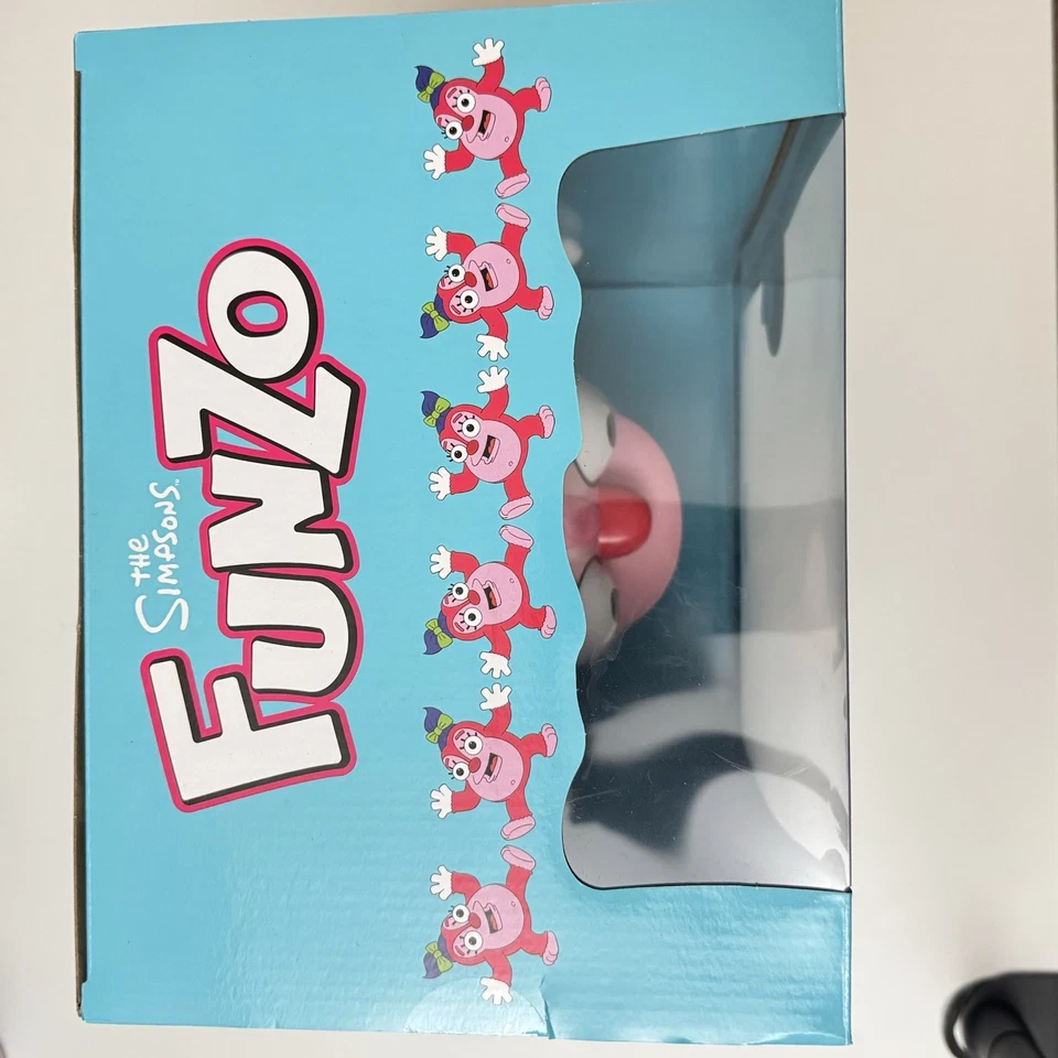 THE SIMPSONS FUNZO TALKING PLUSH NEW IN BOX BY JAKKS PACIFIC "Why not three?" - Imagem 4 de 4