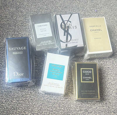 Dior Tom Ford YSL Chanel perfume mini lot incl. Sauvage, Coco Noir