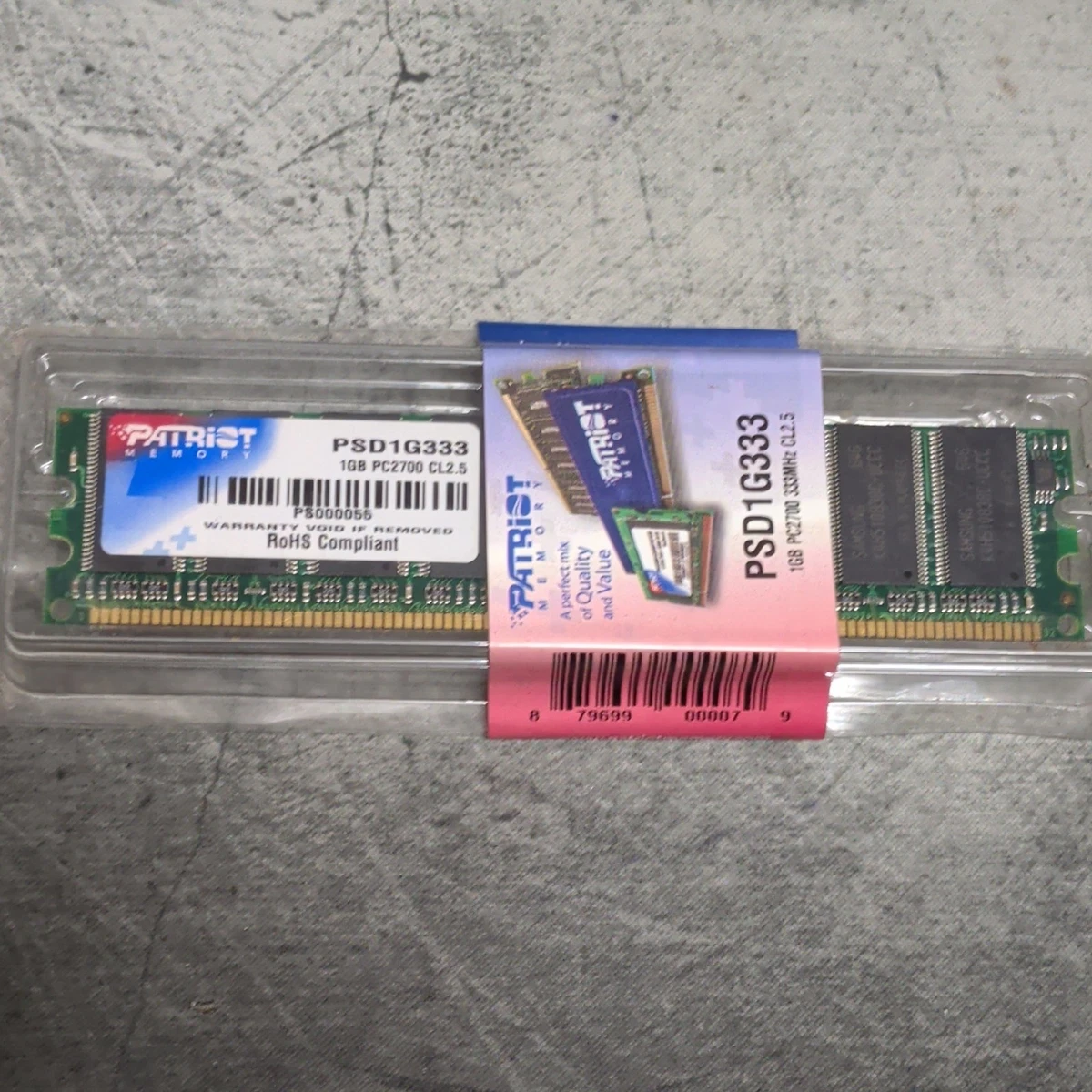 A-Tech 2GB 2x 1GB PC2700 Laptop SODIMM DDR 333 MHz 200-pin non-ECC