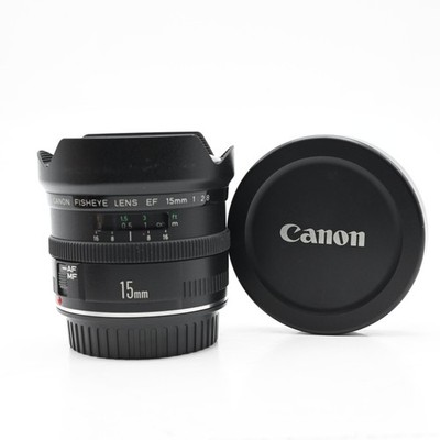 Canon EF 15mm f2.8 Fisheye Lens, AF Inoperable, Manual Focus Only #903