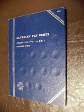 NEW Whitman 9066 Canadian Ten Cents Collection 1937 to Date Coin Album #2