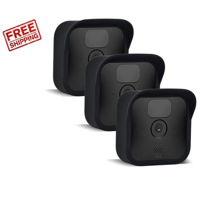 Comprehensive Protection: 3-Pack Silicone Cases for Blink Indoor/Outdoor Cameras