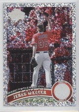 2011 Topps Update Checklist Platinum Diamond Anniversary Jered Weaver #US26 0f8