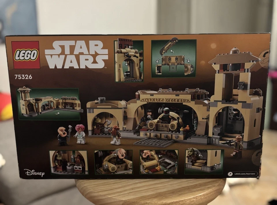 LEGO 75326 Star Wars: Sala del Trono de Boba Fett - ¡NUEVO/SELLADO Y RETIRADO! Foto 2 de 2