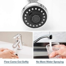 4 Pieces M16.5mm Sink Faucet Aerator 1.2GPM Restrictor Bubble Tap W CX4