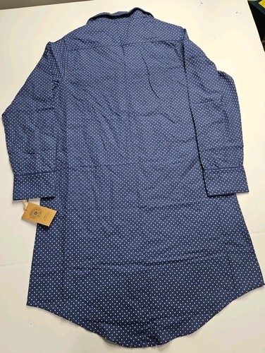 Levi's Strauss & Co Damen Schlafshirt Blau Gepunktet Größe XS Brandneu 178 - Bild 5 von 6