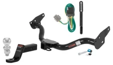 Curt Class 3 Trailer Hitch Tow Package w/ 2" Ball for Nissan Xterra