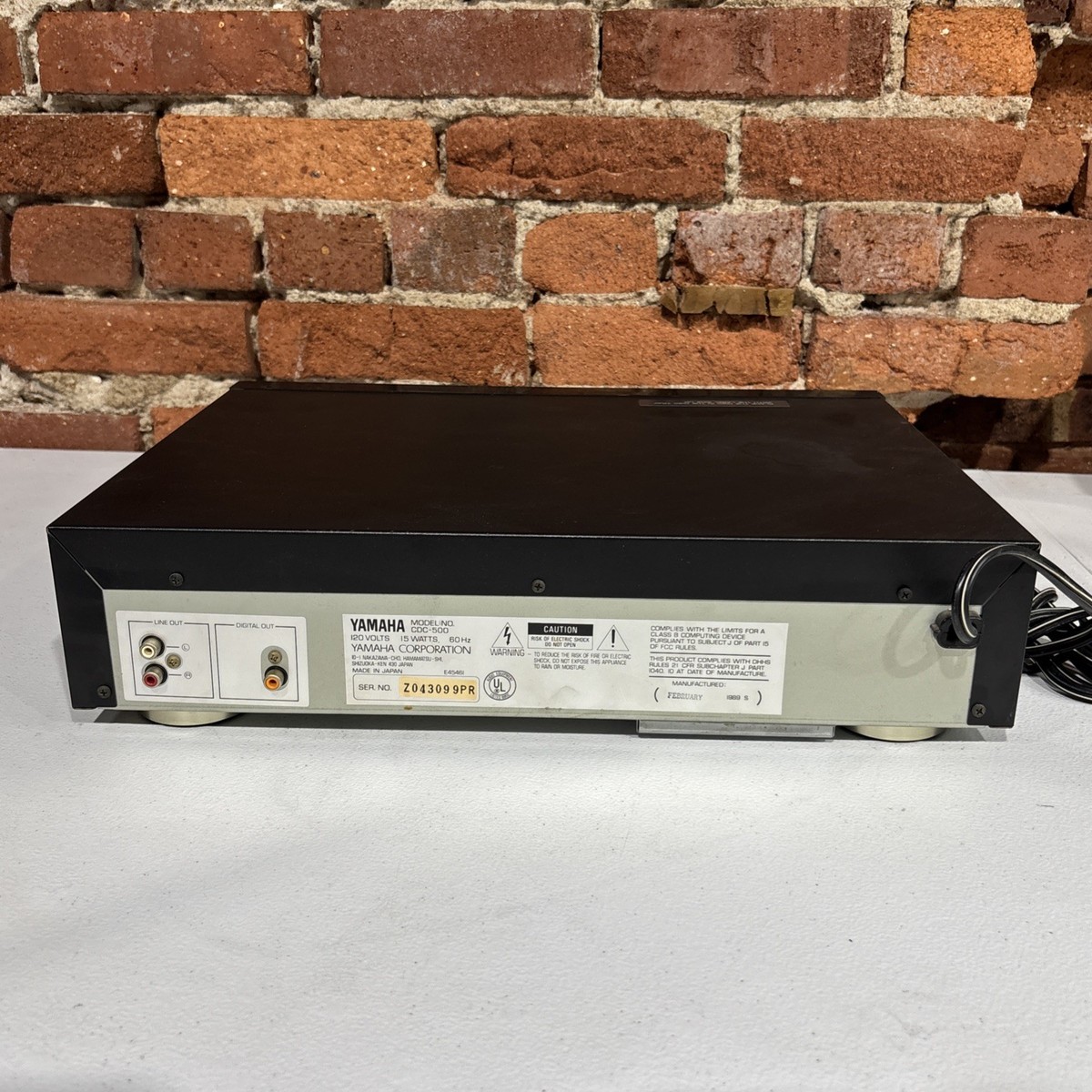 Yamaha CDC-500 6- Disc CD Changer Player - No Remote- Tested | eBay