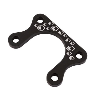 Burgtec Direct Mount Vorbau Spacer 2,5 mm / 5 mm in Burgtec schwarz