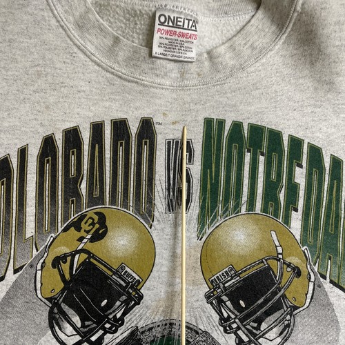 Sudadera De Colección Buffaloes Fighting Irish Fiesta Bowl Cuello Redondo Talla XL NCAA - Imagen 4 de 12