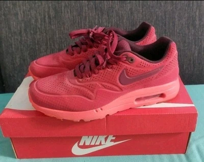 Nike Air Max 1 Ultra Moire Red Rot Schuhe Größe EUR 40 mit Karton wie neu! - Bild 1 von 4