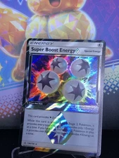 Super Boost Energy Prism Star - 136/156 - Pokemon Ultra Prism Sun Moon Card NM