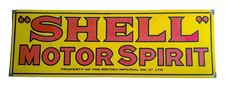 LARGE SHELL MOTOR SPIRIT SIGN