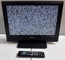 Sanyo DP19648 19" LCD HDTV 720p TV / Monitor with Remote - Vintage Retro Gaming