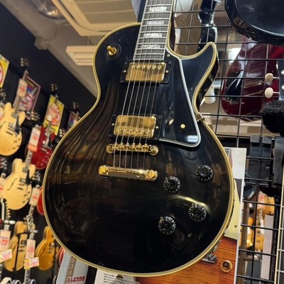 Gibson Custom Shop Black Beauty Historic Reissue 1957 Les Paul Custom 2PU VOS Eb