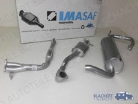 Imasaf Auspuff Komplett für Mitsubishi Pajero Pinin 2.0 GDI 95KW Bj00-06|3-TüRer