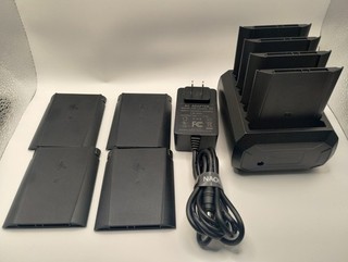 4 Slot Battery Charger for Zebra TC51 TC52 TC56 TC57 Plus 8 Batteries BT 000314