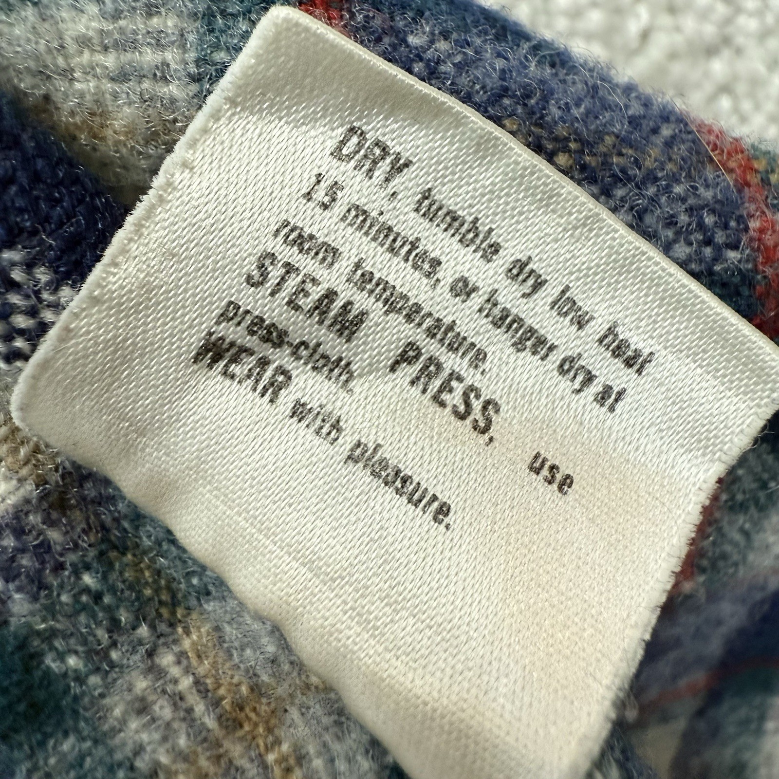 Vintage Pendleton Woolen Mills Virgin Wool Shirt … - image 8