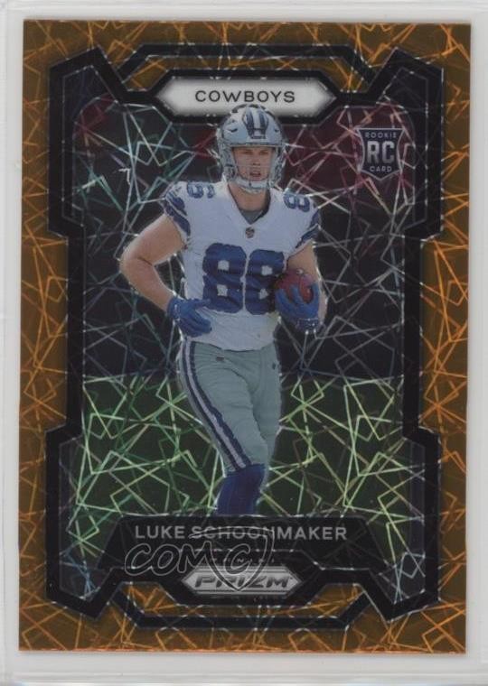 2023 Panini Prizm Rookies Lazer Prizm Luke Schoonmaker #325 Rookie RC 1i5t