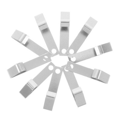 10 Pcs Batterieanschlusssplitter Aa-batterie-federkontakt Batteriefederpolster