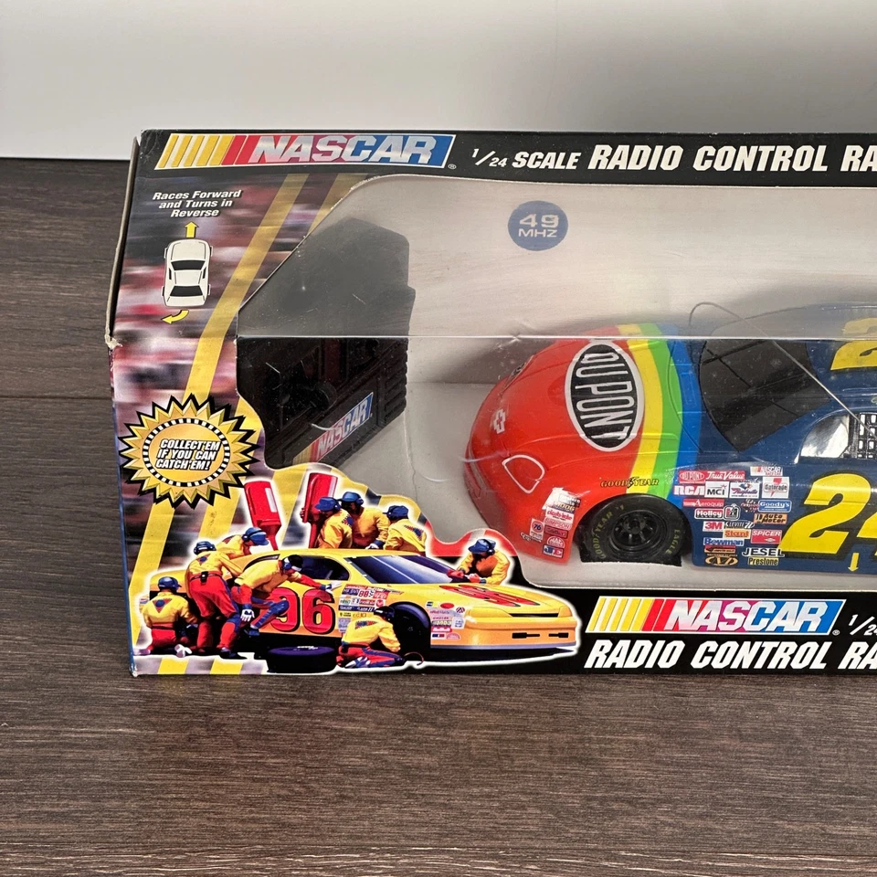 Jeff Gordon NASCAR #24 1997 Dupont 1:24 radio control radiocontrol coche corredor por ToyBiz Foto 2 de 4