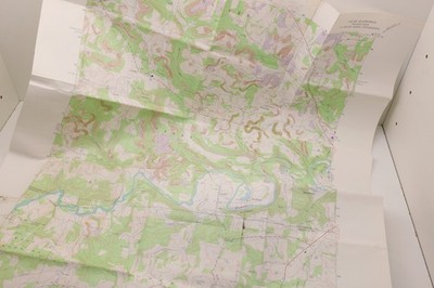 Valier Quadrangle Pennsylvania USGS 7.5 Minute Topographic Map 1968/81