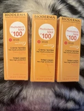 Bioderma Photoderm Max SPF 100 Sunscreen Sunblock 40ml Exp 4/28 3pack