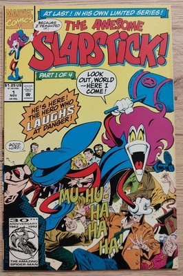 Slapstick #1 Marvel Comic 1992 B4P3