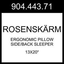 IKEA ROSENSKÄRM Ergonomic Pillow Side/back S...