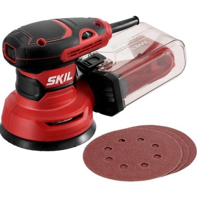 5 Inch Random Orbital Sander with Dust Collector & 3 Sanding Sheets